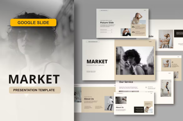 MARKET GOOGLE SLIDE TEMPLATE